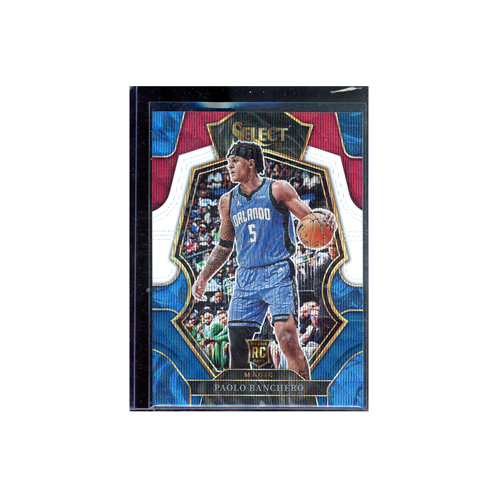 Paolo Banchero 2022-23 Panini Select Basketball Tri-Color Rookie