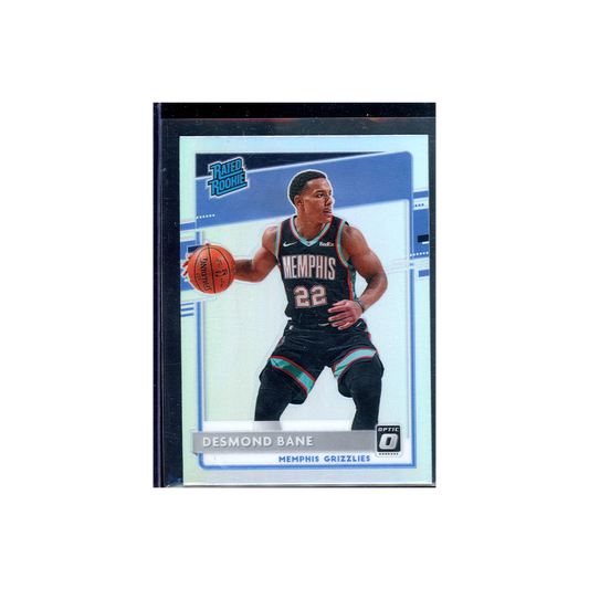 Desmond Bane 2021-22 Panini Donruss Optic Basketball Rated Rookie Holo