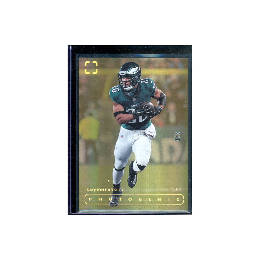 Saquon Barkley 2024 Panini Photogenic Football Gold /5