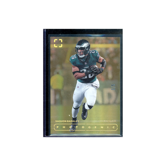 Saquon Barkley 2024 Panini Photogenic Football Gold /5
