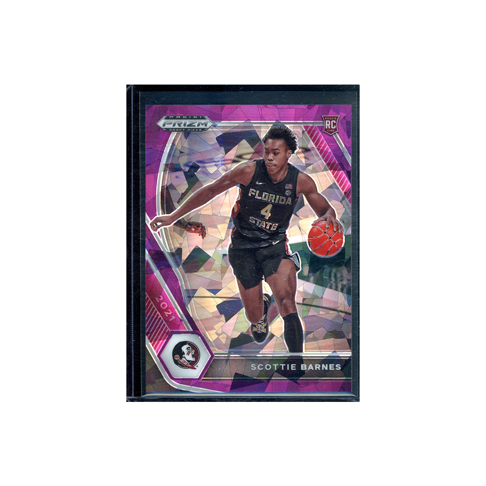 Scottie Barnes 2021 Panini Prizm Draft Picks Purple Ice Rookie /149