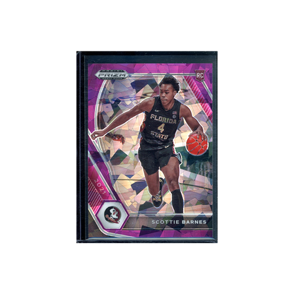 Scottie Barnes 2021 Panini Prizm Draft Picks Purple Ice Rookie /149