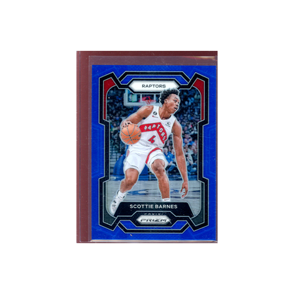 Scottie Barnes 2023-24 Panini Prizm Basketball Blue Prizm /199