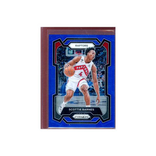 Scottie Barnes 2023-24 Panini Prizm Basketball Blue Prizm /199