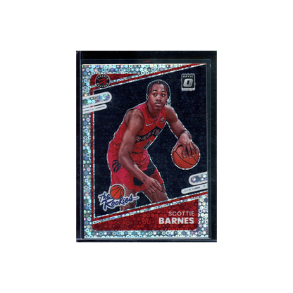 Scottie Barnes 2021-22 Panini Donruss Optic Basketball The Rookies Fast Break