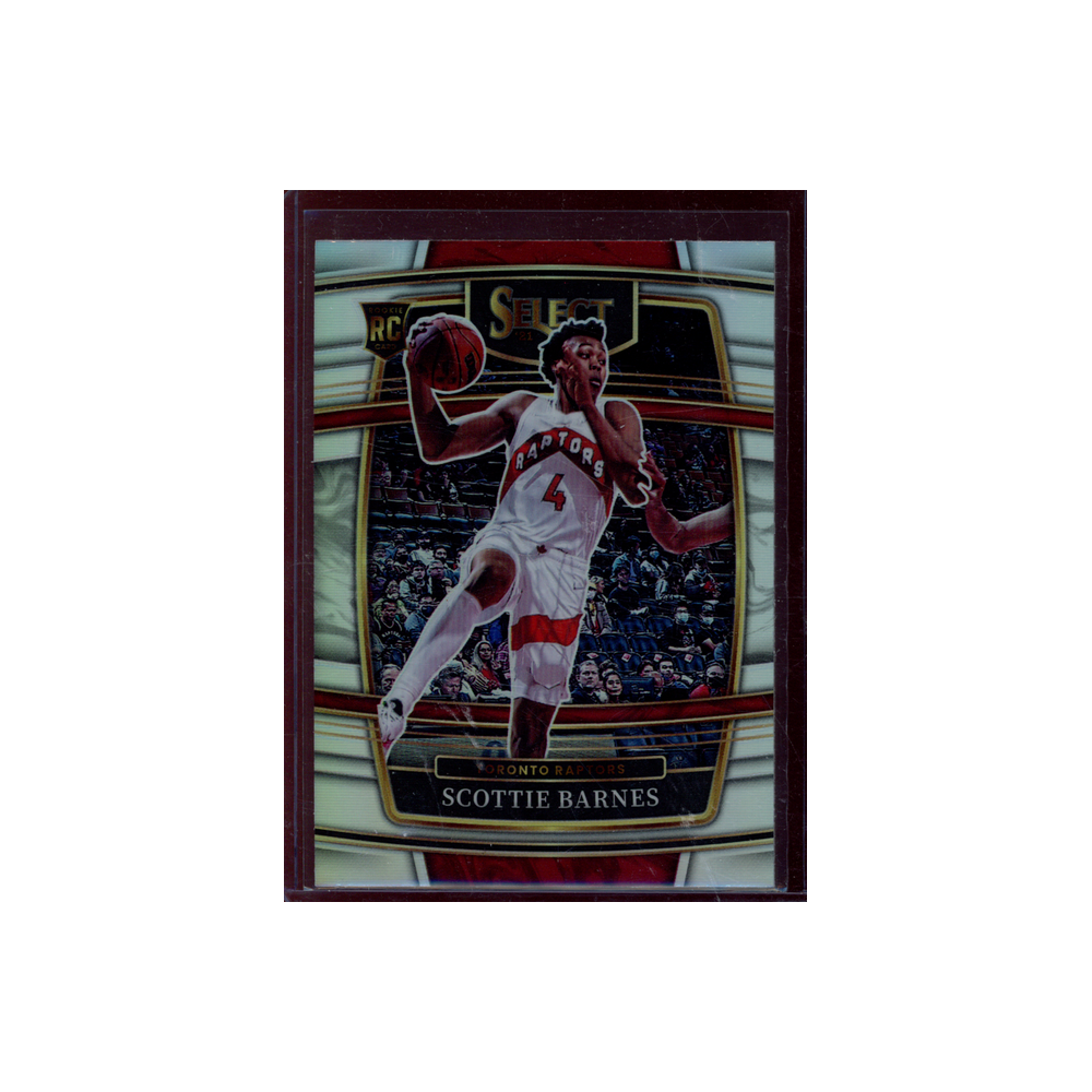 Scottie Barnes 2021-22 Panini Select Basketball Concourse Rookie Silver