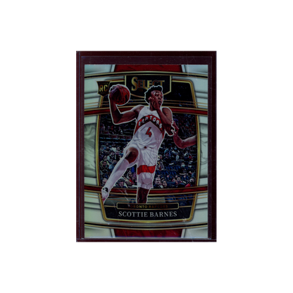 Scottie Barnes 2021-22 Panini Select Basketball Concourse Rookie Silver