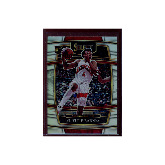 Scottie Barnes 2021-22 Panini Select Basketball Concourse Rookie Silver