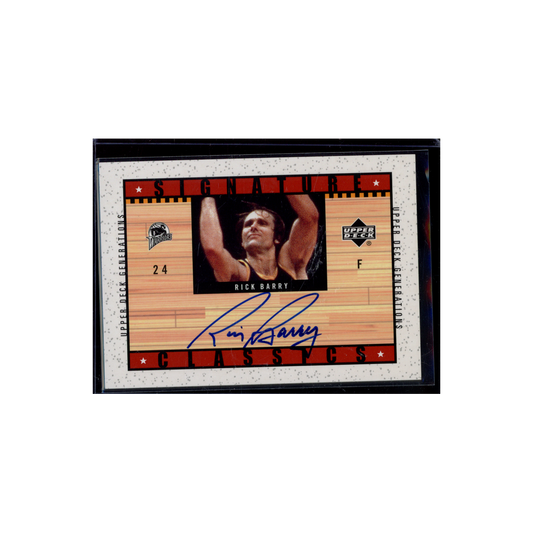 Rick Barry 2002-03 Upper Deck Generations Signature Classics