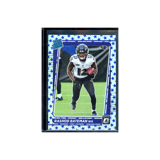 Rashod Bateman 2021 Panini Donruss Optic Football Rated Rookie Stars