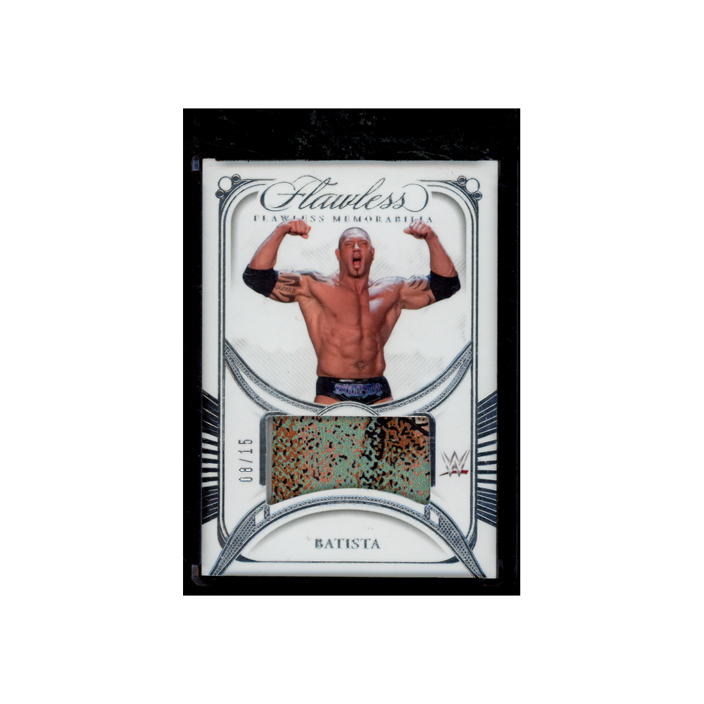 Batista 2024 Panini Flawless WWE Patch /15