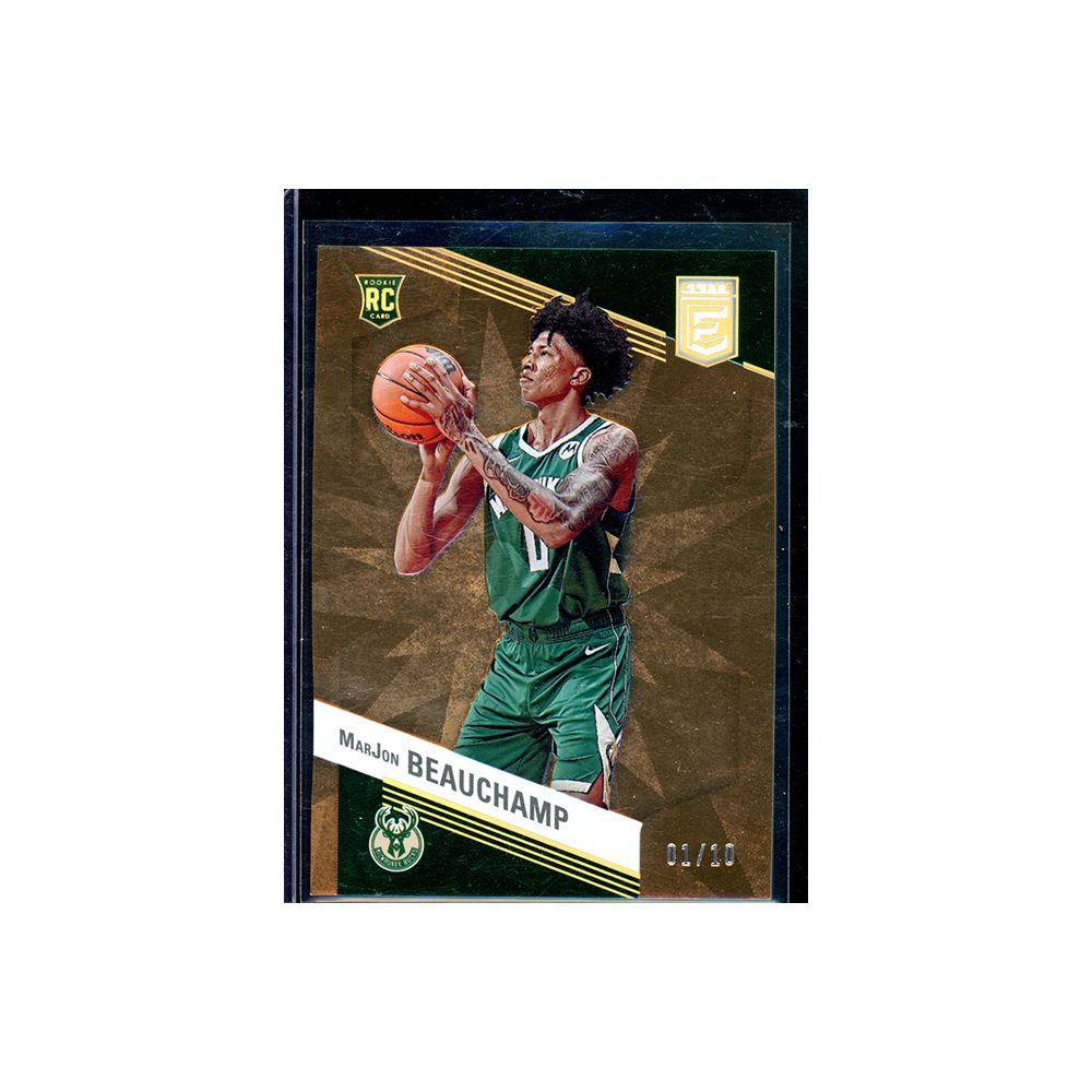 MarJon Beauchaamp 2022-23 Panini Donruss Elite Basketball Rookie Gold /10