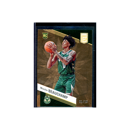 MarJon Beauchaamp 2022-23 Panini Donruss Elite Basketball Rookie Gold /10