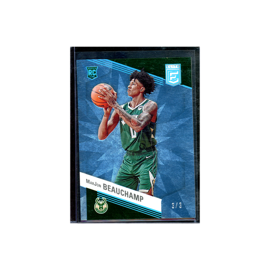 Marjon Beauchamp 2022-23 Panini Donruss Elite Basketball Blue Rookie /3