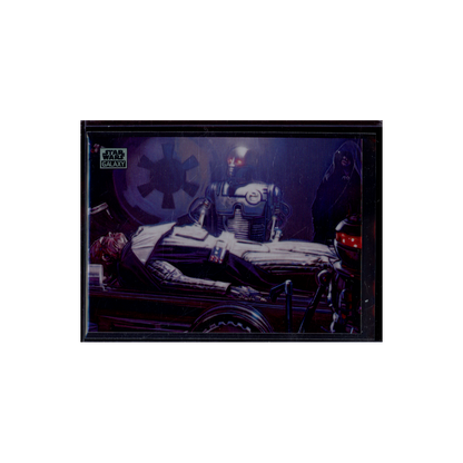 Becoming Darth Vader 2024 Topps Star Wars Galaxy Chrome Refractor