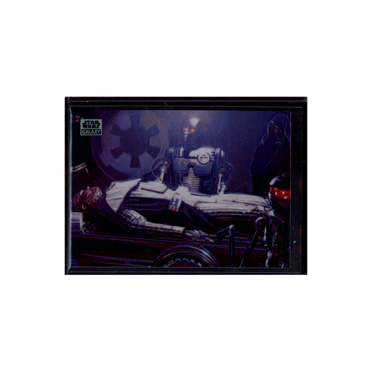 Becoming Darth Vader 2024 Topps Star Wars Galaxy Chrome Refractor