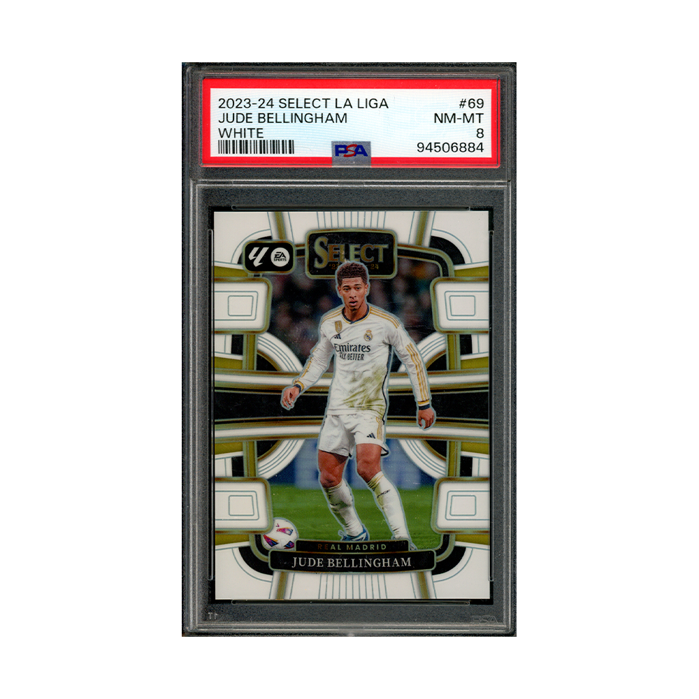 Jude Bellingham 2023-24 Select La Liga White /20 PSA 8