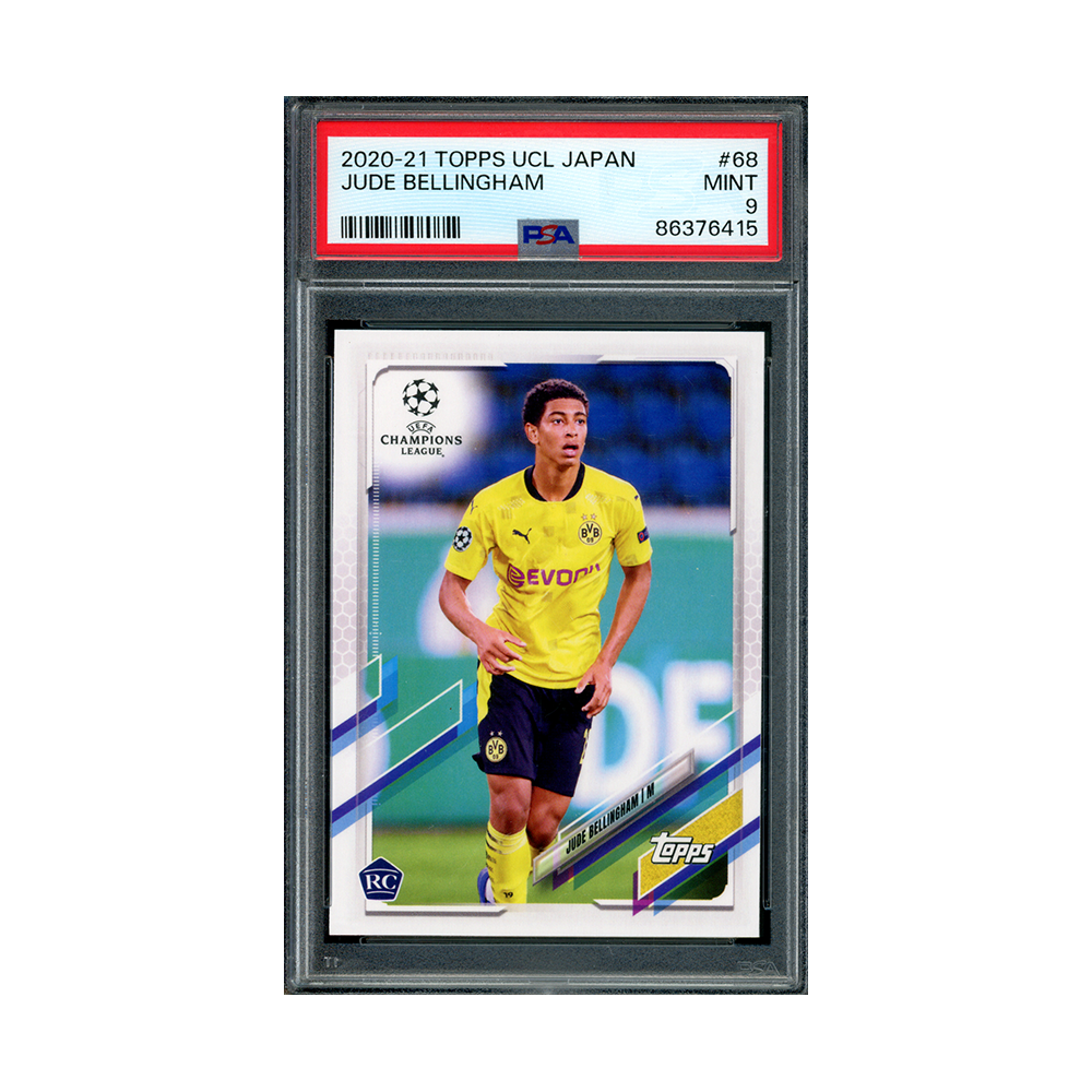 Jude Bellingham 2020-21 Topps UCL Japan Rookie