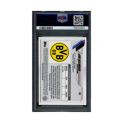 Jude Bellingham 2020 Topps Chrome UCL Rookie PSA 10