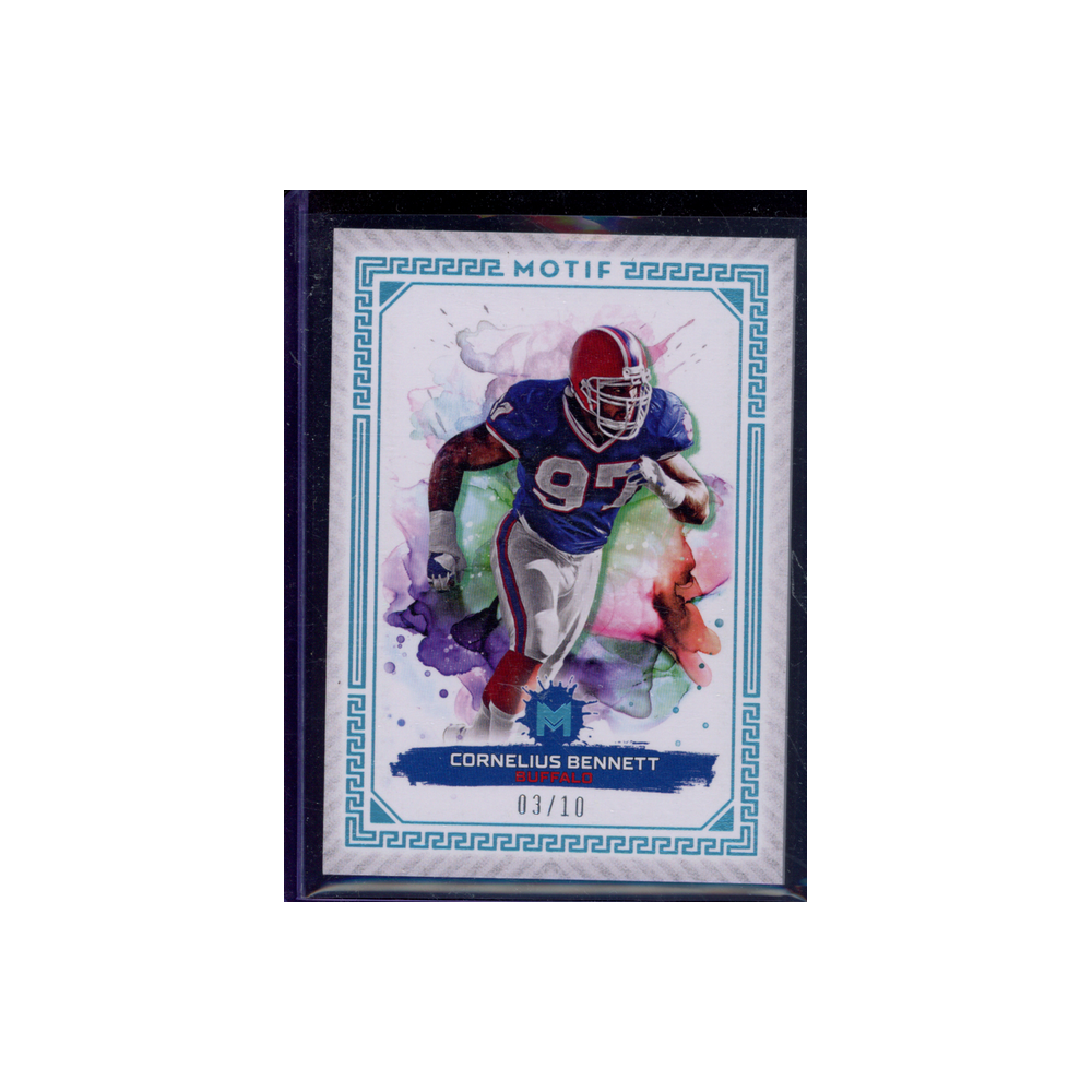 Cornelius Bennett 2023 Topps Motif Football /10