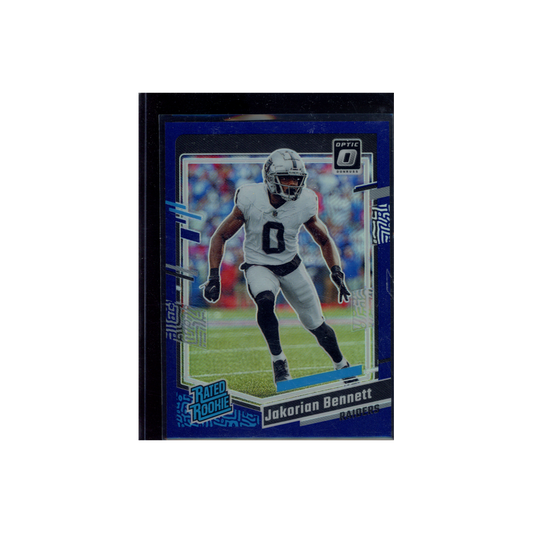 Jakorian Bennett 2023 Panini Donruss Optic Football Rated Rookie Blue /50