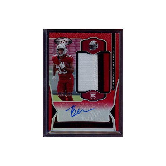 Trey Benson 2024 Panini Certified Football Rookie Patch Auto /199