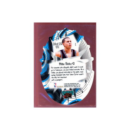 Mike Bibby 1999 Skybox Apex Cutting Edge PLUS Die-Cut
