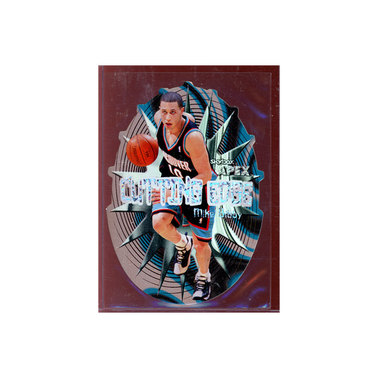 Mike Bibby 1999 Skybox Apex Cutting Edge PLUS Die-Cut