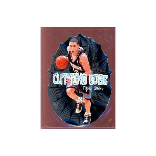 Mike Bibby 1999 Skybox Apex Cutting Edge Die-Cut