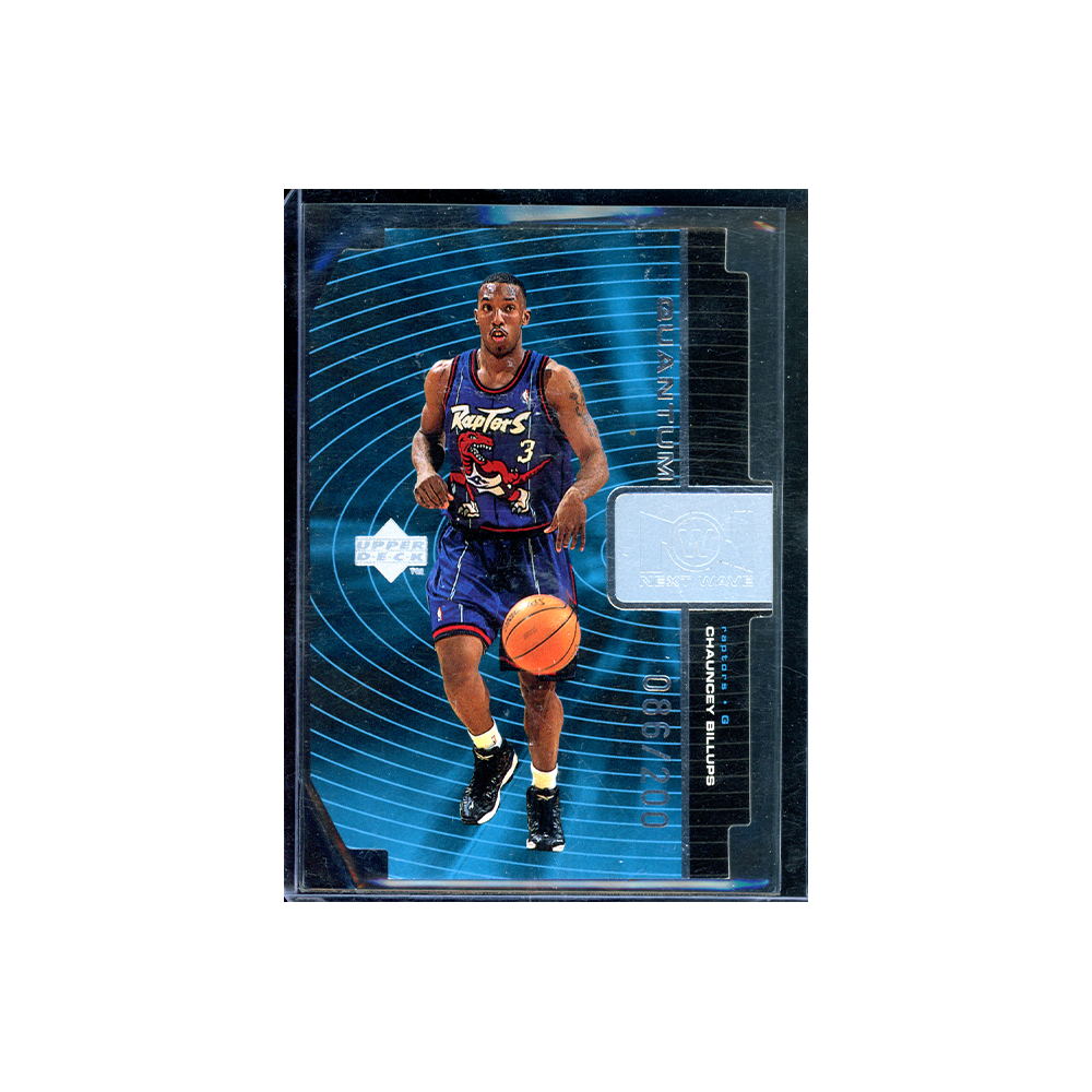 Chauncey Billups 1999 Upper Deck Baskletball Quantum Die-Cut Silver /200