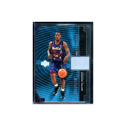 Chauncey Billups 1999 Upper Deck Baskletball Quantum Die-Cut Silver /200