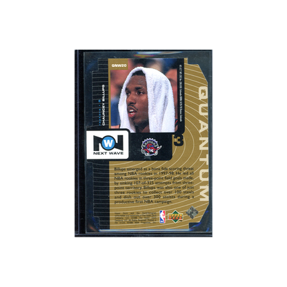 Chauncey Billups 1999 Upper Deck Baskletball Quantum Die-Cut Gold /75