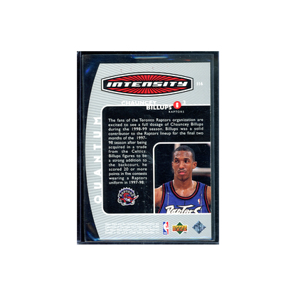 Chauncey Billups 1998 Upper Deck Basketball Intensity Die-Cut /75