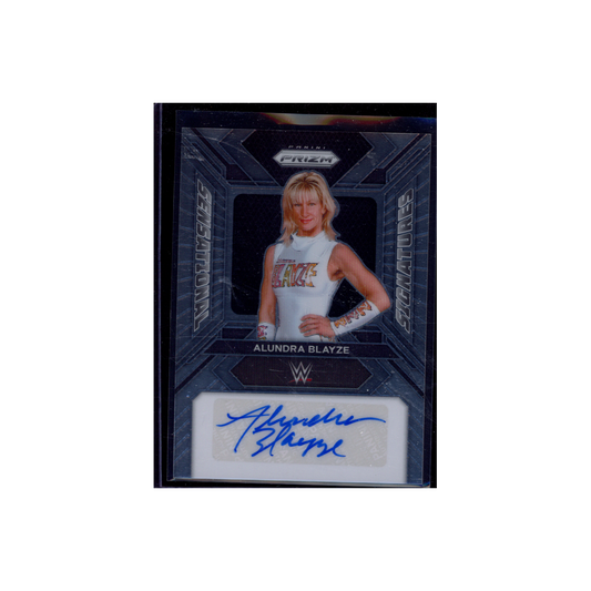 Alundra Blayze 2024 Panini Prizm WWE Sensational Signatures Auto