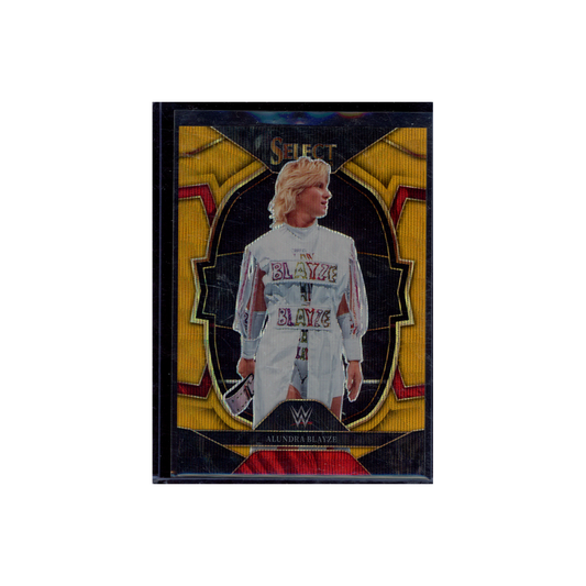 Alundra Blayze 2023 Panini Select WWE Gold Wave /10