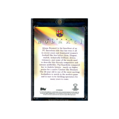 Aitana Bonmati 2024 Topps Curated Auto /49