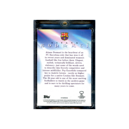 Aitana Bonmati 2024 Topps Curated Auto /25