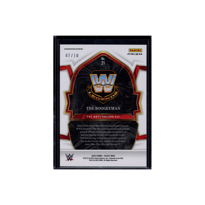 The Boogeyman 2023 Panini Select WWE Gold Wave /10