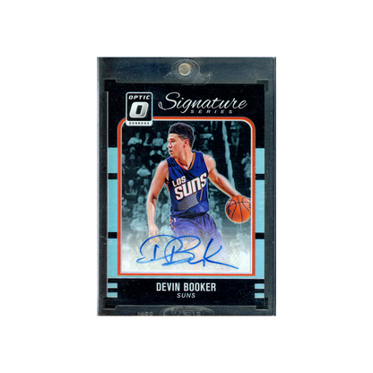 Devin Booker 2016-17 Panini Donruss Optic Basketball Signature Series Auto