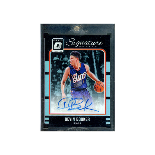 Devin Booker 2016-17 Panini Donruss Optic Basketball Signature Series Auto