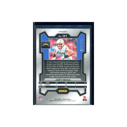 Joey Bosa 2023 Panini Prizm Football Hyper /175