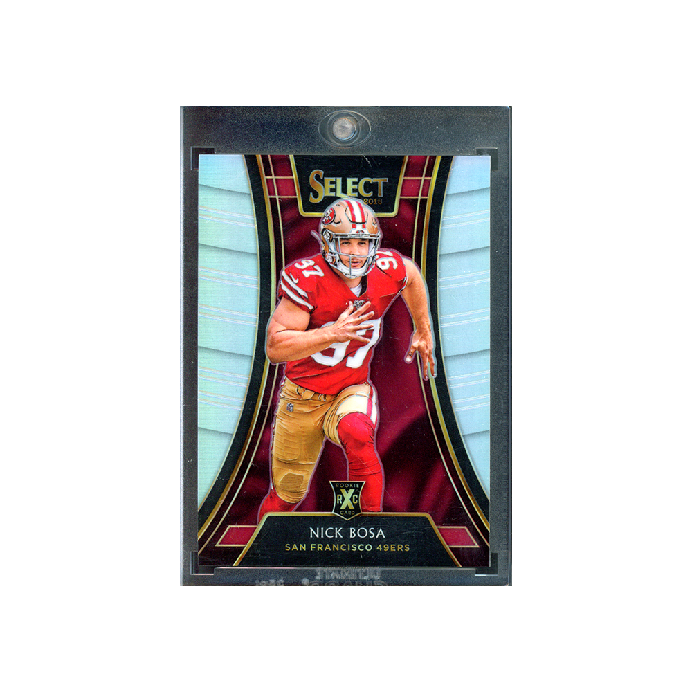 Nick Bosa 2018 Panini Select Football XRC Rookie