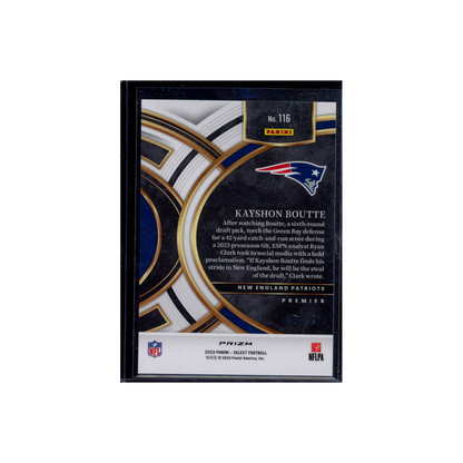 Kayshon Boutte 2023 Panini Select Football Rookie Green /49