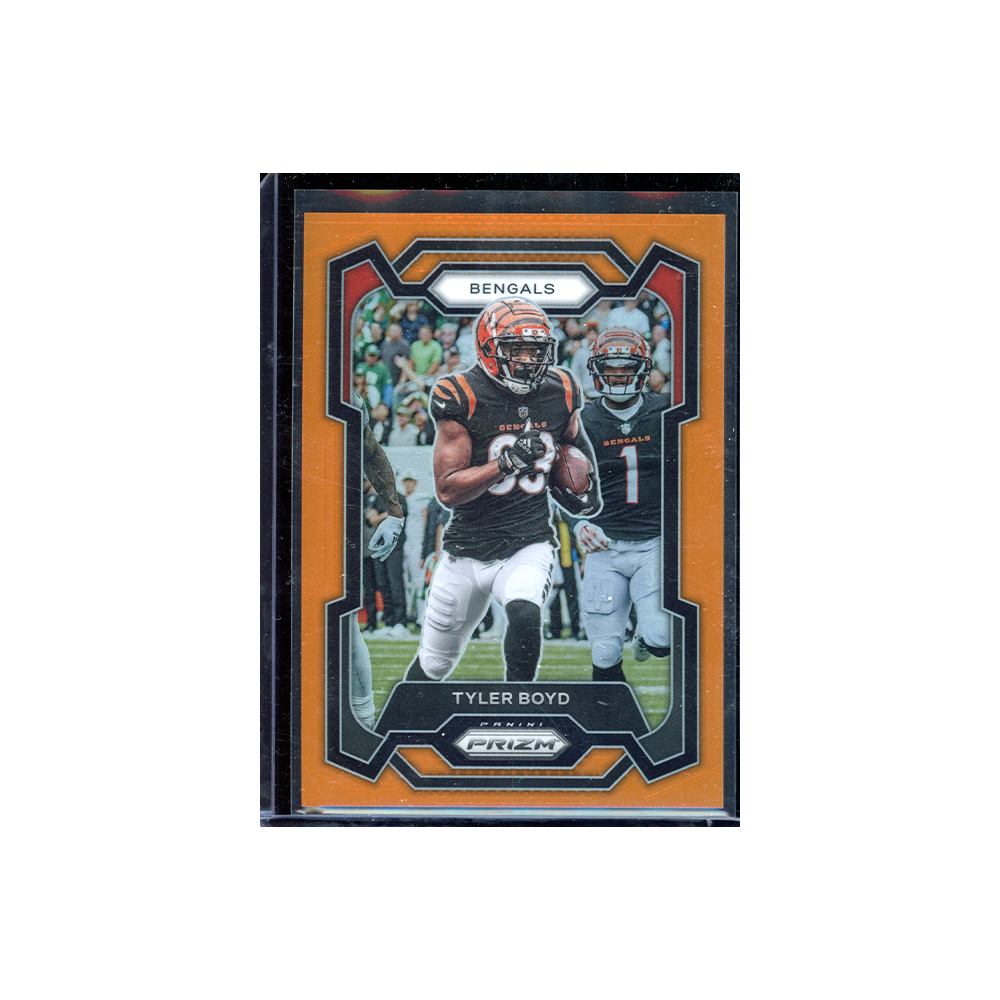 Tyler Boyd 2023 Panini Prizm Football Orange /249