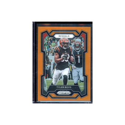 Tyler Boyd 2023 Panini Prizm Football Orange /249