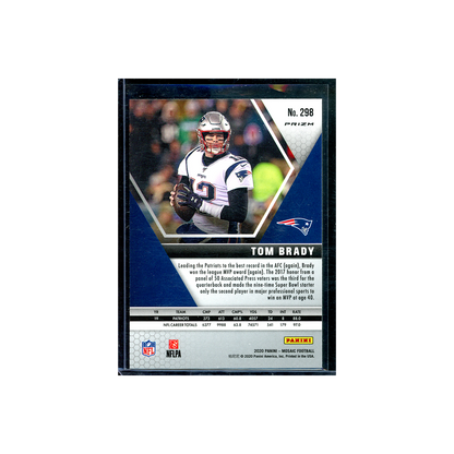 Tom Brady 2020 Panini Mosaic Football Pink Camo MVPs