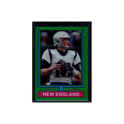 Tom Brady 2024 Topps Chrome Football 1974 Green /99
