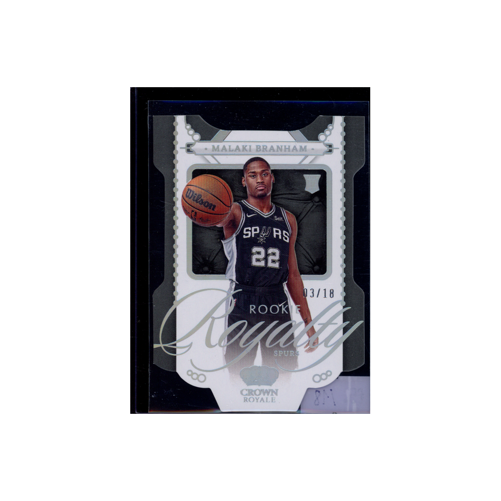 Malaki Branham 2022-23 Panini Crown Royale Basketball Rookie Royalty /18