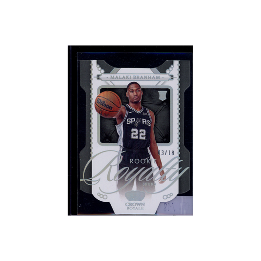 Malaki Branham 2022-23 Panini Crown Royale Basketball Rookie Royalty /18