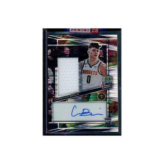 Christian Braun 2022-23 Panini Spectra Basketball Celestial RPA /99